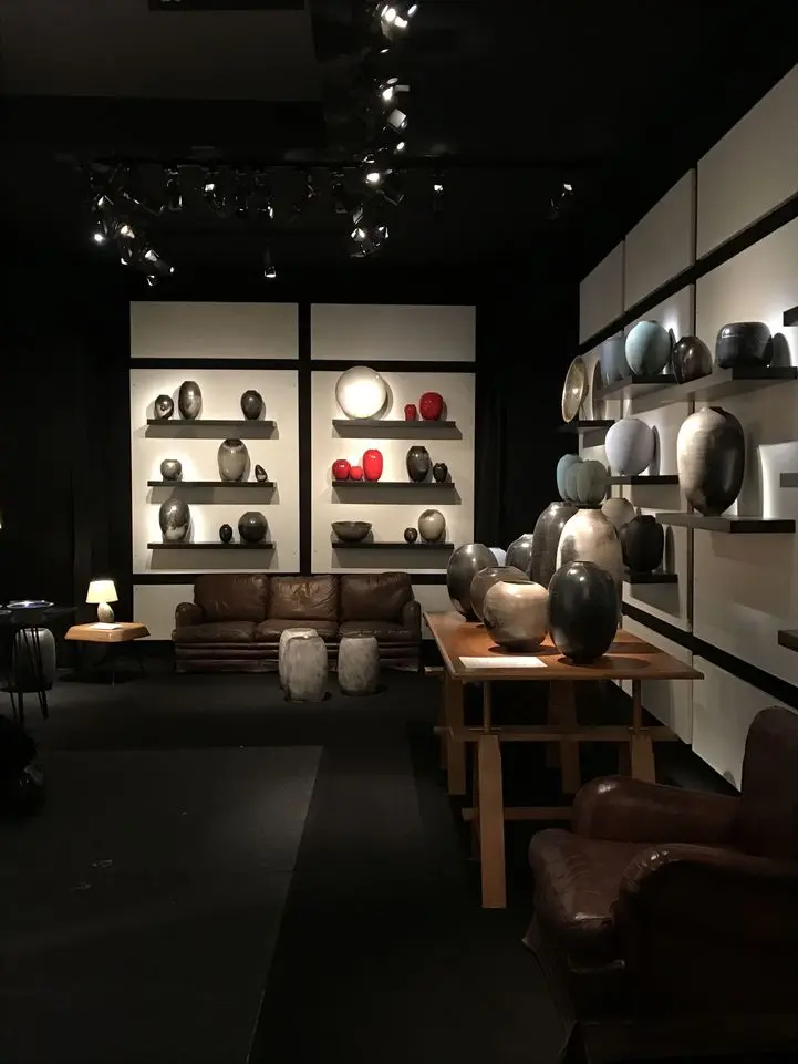exposition céramique contemporaine, Paris PAD, Mars 2017, Jardin des Tuileries, Paris, des céramiques empreintes de force et de sérénité