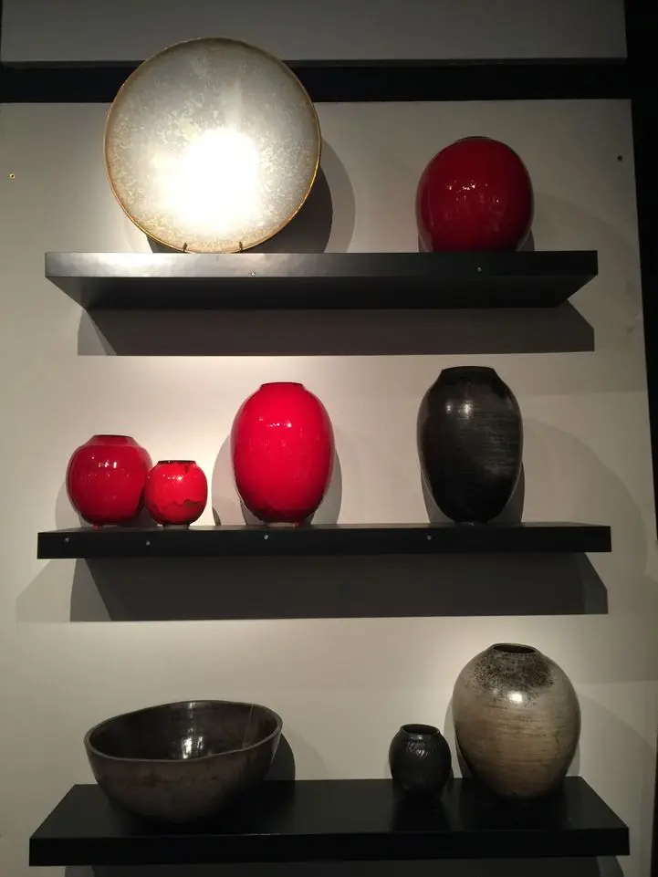 céramique poterie, Paris PAD, Mars 2017, Jardin des Tuileries, Paris, Inspirée par l’esthétique wabi-sabi et le silence des matières anciennes