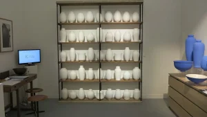exposition contemporaine, Septembre 2015, Grand Palais, Paris, Salon revelations, Objet d'art unique pour le monde du luxe, fabriqué à Paris, la forme variée avec l’esthétique asiatique, la silhouette pure