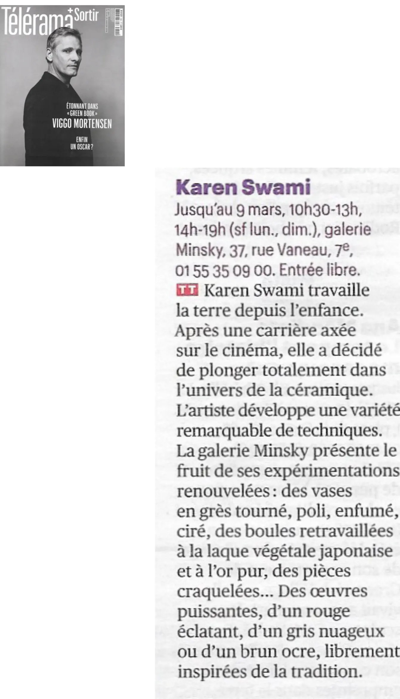 presse exposition ceramique paris, karen swami, expose ses œuvres en grès tourné et laqué à la galerie minsky, révélant une céramique contemporaine parisienne, entre tradition japonaise et puissance expressive