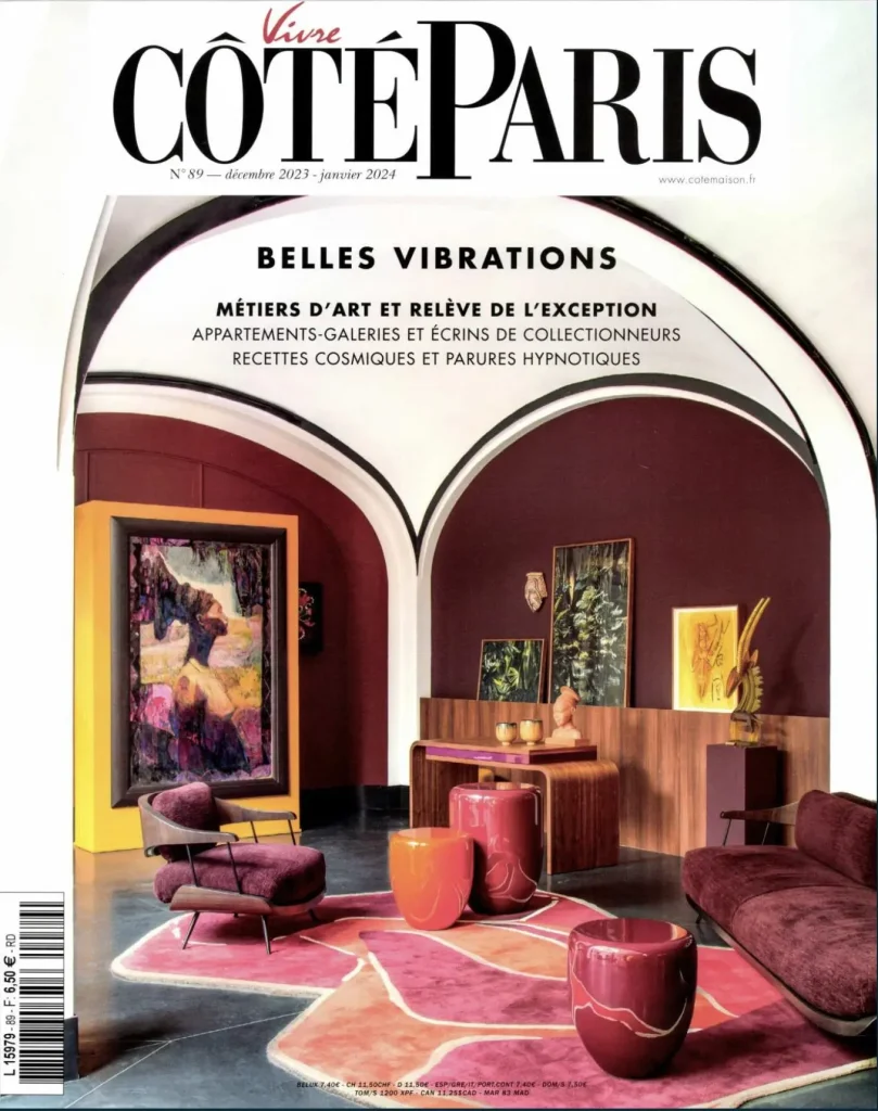 presse ceramique paris 2023, zoom sur les secrets d’atelier de la céramiste, entre enfumage, raku et laquage végétal, à l’occasion de la sortie du livre Céramique en mouvement