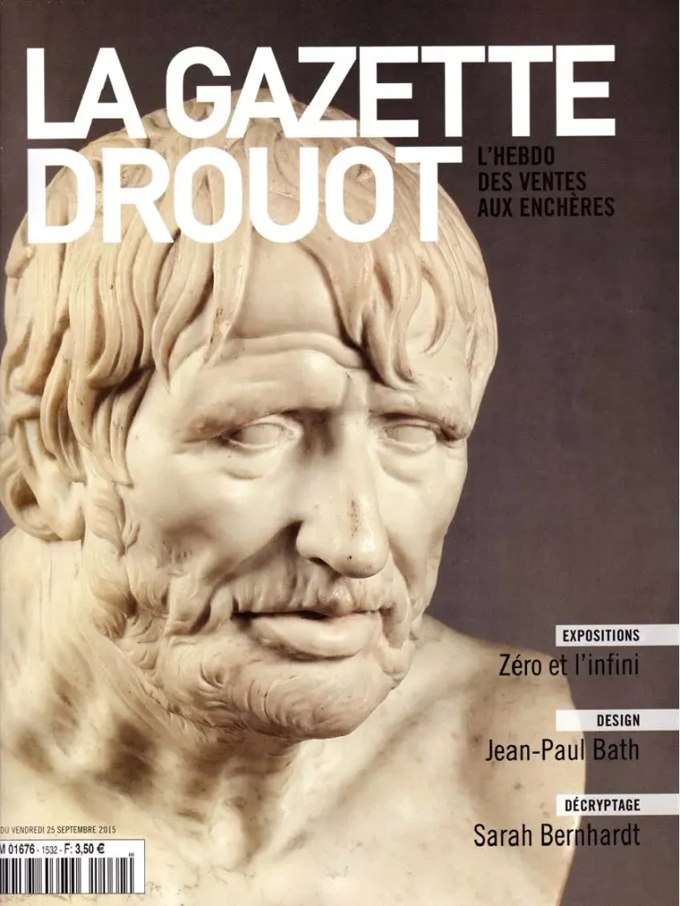 article presse céramique, œuf en grès tourné fumé et poli, création karen swami, pièce unique, kintsugi à la laque végétale et or, galerie minsky paris, poterie d’art, fait main, création parisienne 2015
