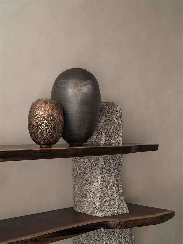 new-york-karen-swami-atelier-courbet-galuchat-surface-kintsugi-stoneware-creation-luxury