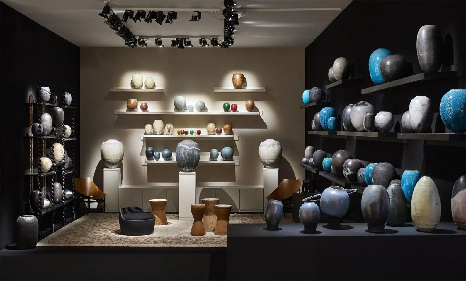 2019 Jardin des Tuileries, Paris, PAD, Ceramics exhibition Paris, A unique collaboration within this leading exhibition for the Arts and Design.