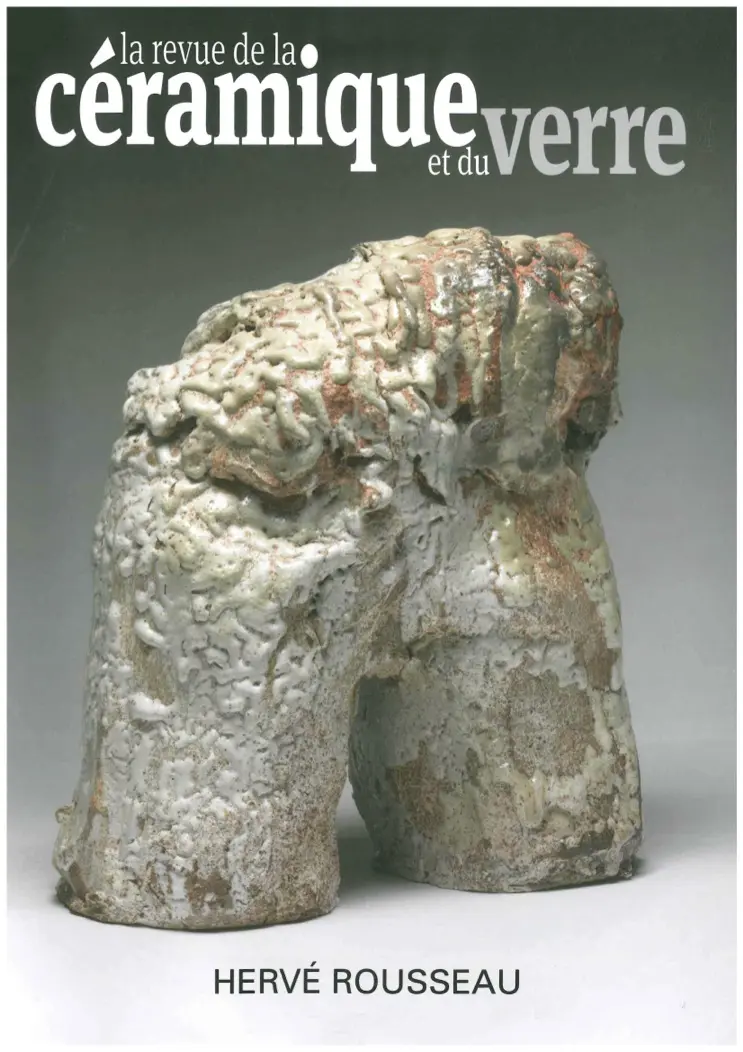 article céramique d’art, portrait de karen swami, grès chamotté et raku enfumé, biscuit de porcelaine, création parisienne, fait main, revue de la céramique et du verre, poterie contemporaine 2015